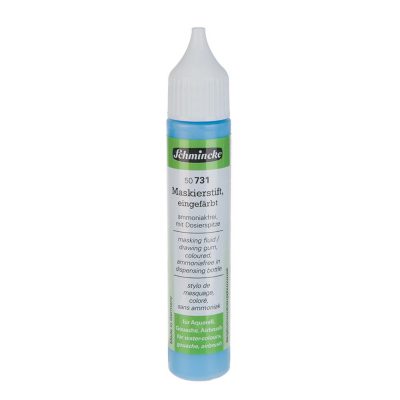 SCHMINCKE Enmascarador fluido color azul 25ml