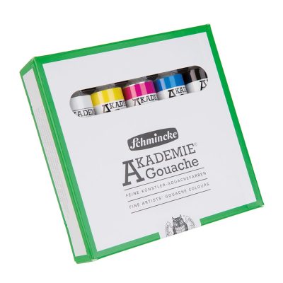 SCHMINCKE Set Gouache Akademie 5 tubos