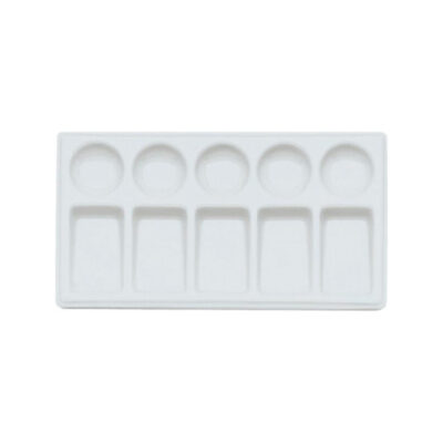 AMI Paleta mezcladora de porcelana Rectangular