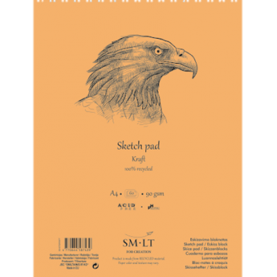 SMLT Croquera Authentic A4 Kraft