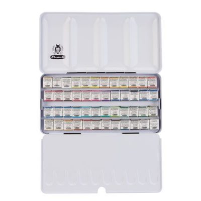 SCHMINCKE Horadam Aquarell Set de acuarelas 47 x 1/2 pan