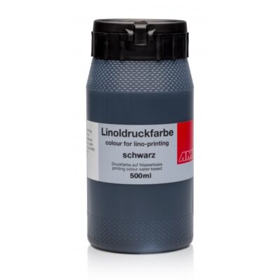 AMI tinta para linoleo, negra 500 ml