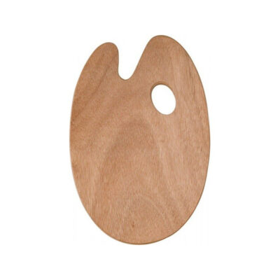 AMI Paleta madera ovalada