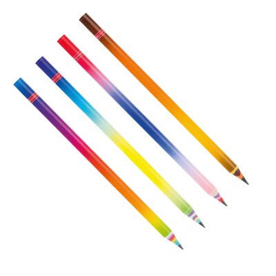 BRUNNEN Lápiz grafito "Papel arcoiris"