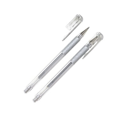 HEYDA Lápiz gel Pentel plateado, 0.8 mm