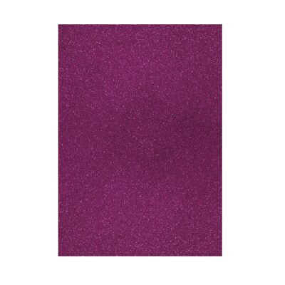 HEYDA Cartón glitter A4, violeta