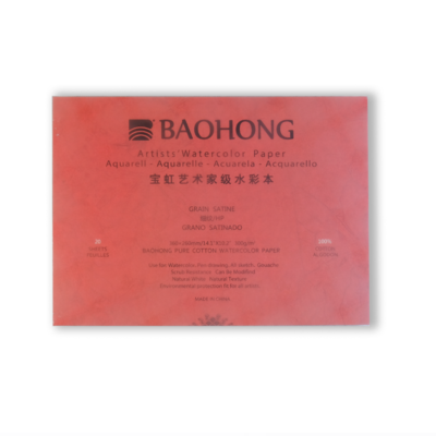 BAOHONG Block acuarela artístico