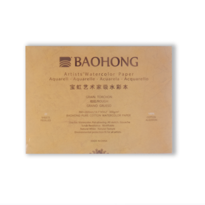 BAOHONG Block acuarela artístico