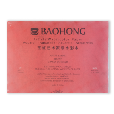 BAOHONG Block acuarela artístico