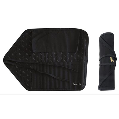 ETCHR LAB Estuche Pinceles Enrrollable Negro