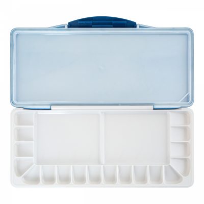 NEVSKAYA PALITRA Paleta de plástico rectangular con tapa