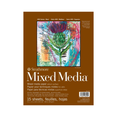 STRATHMORE Block Mix Media 300 gr, 22,9 x 30,5 cm
