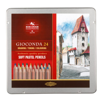 KOH I NOOR Set de 24 lapices soft pastel